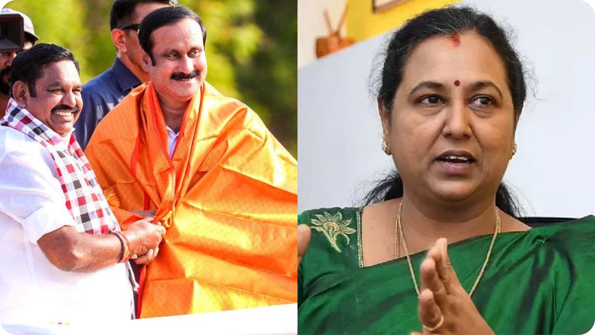 PMK President Anbumani Ramadoss addressing a massive crowd at Salem Fort Grounds for 2026 election.