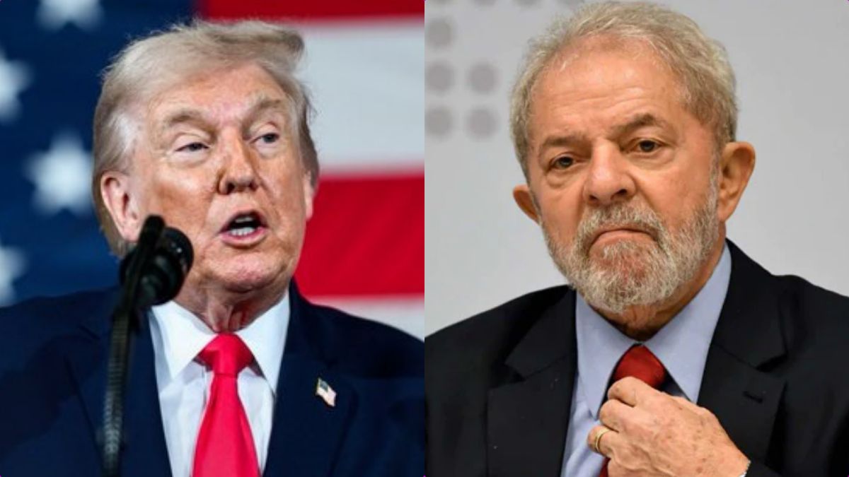 Brazilian President Luiz Inacio Lula da Silva criticizing US President Donald Trump during a recent interview in April 2026.
