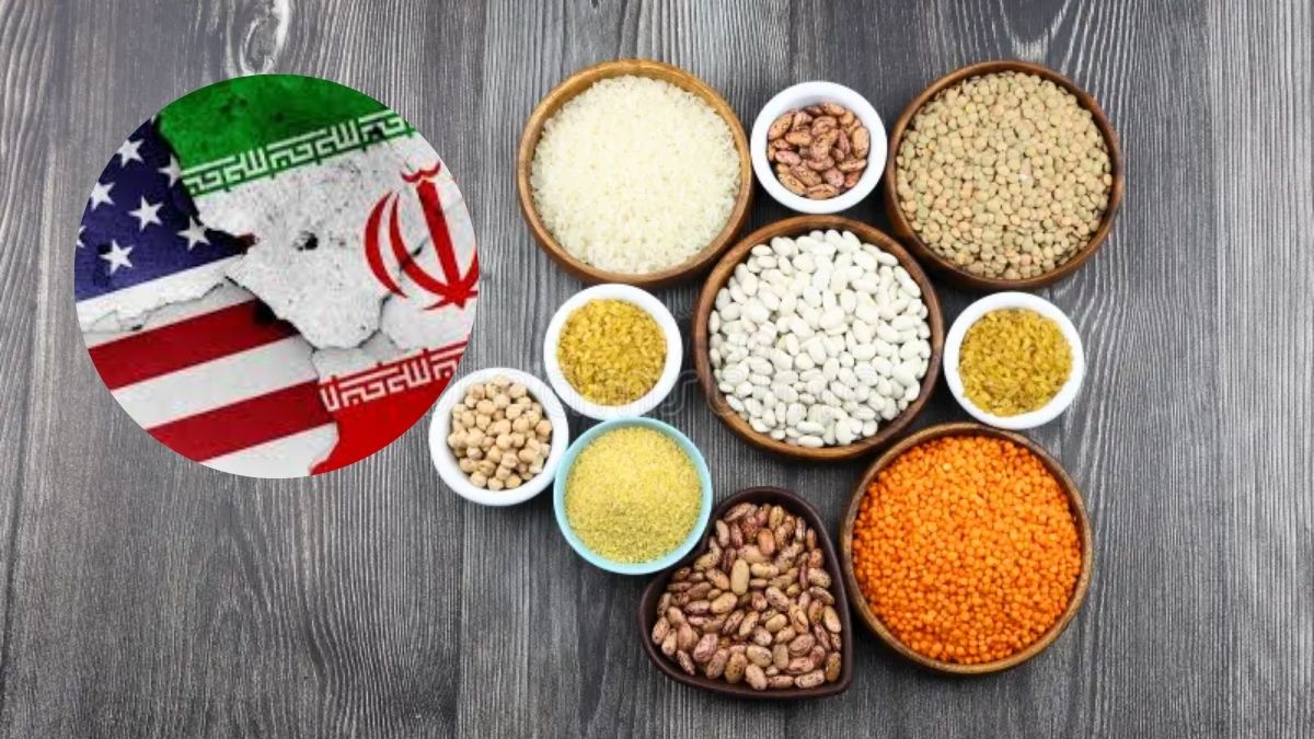 High prices of rice and essential food items in Iran markets due to hyperinflation in 2026.