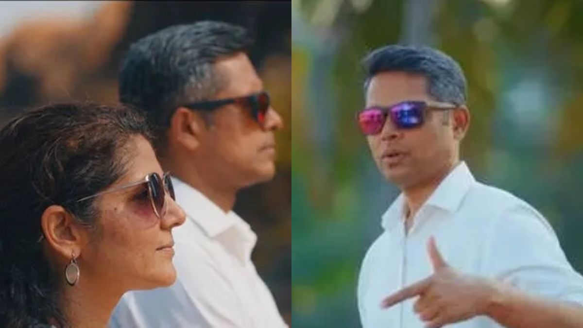 Kerala Chief Electoral Officer Dr Ratan U Kelkar and District Collector Anu Kumari dancing with youth for voter awareness.