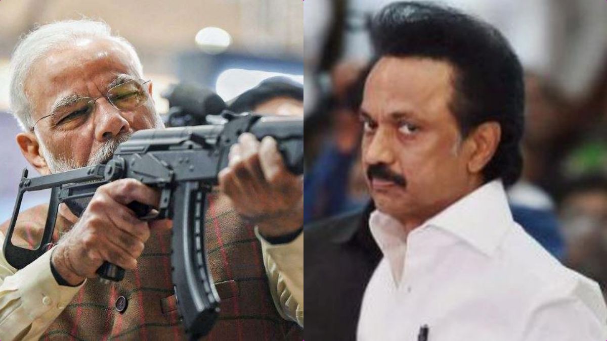 Prime Minister Narendra Modi virtually addressing BJP booth workers in Tamil Nadu during the Mera Booth Sabse Mazboot Samvad.