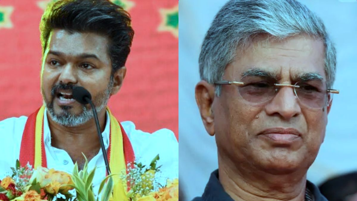 Director S.A. Chandrasekhar speaking in an interview about his son Vijay's political entry and media interaction.