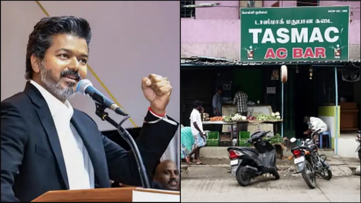 Official announcement of closing 717 liquor shops by Tamil Nadu CM Joseph Vijay.