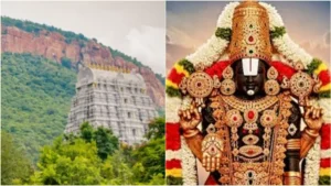 TTD Darshan Alert: பக்தர்களுக்கு அரிய வாய்ப்பு! ஒரே டிக்கெட்டில் 3 நாட்களுக்கு ஏழுமலையான் தரிசனம்; ஆன்லைன் டிக்கெட் எப்போது ரிலீஸ்? விபரம் இதோ! The majestic view of the Tirumala Tirupati Venkateswara Temple entrance illuminated grandly for festivals.