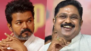 "ஏ.ஐ தொழில்நுட்பத்தை பயன்படுத்தி தயாரித்தார்களா?" தவெக வெளியிட்ட வீடியோ குறித்து டிடிவி தினகரன் அதிரடி கேள்வி! TTV Dhinakaran addressing media about TVK's video of MLA Kamaraj signing support letter.