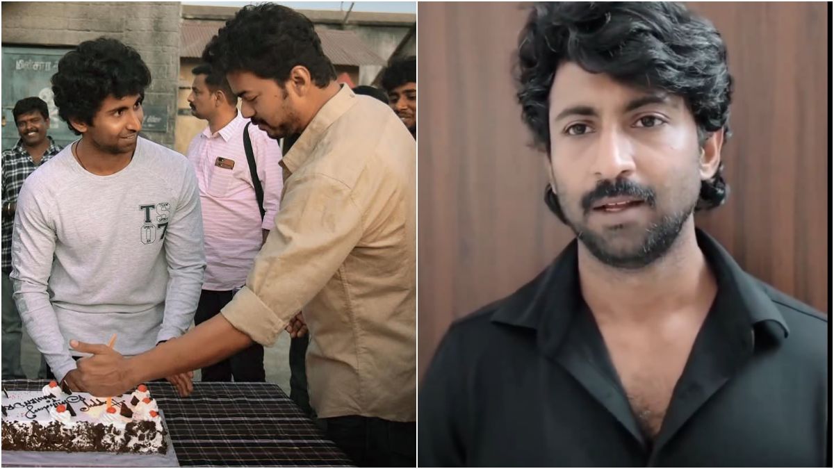 South Indian actor Master Mahendran appearing emotional and sincere during a close-up video address, explaining his recent interview statements regarding solar energy and regional politics.