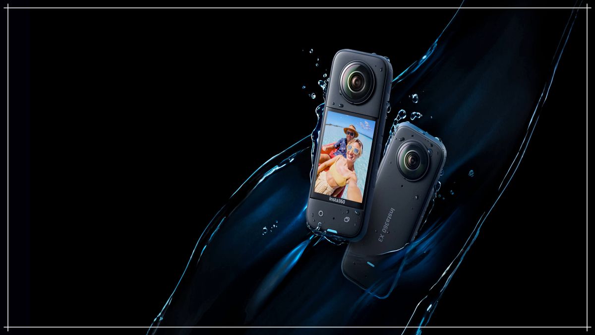 A premium technical gear layout showcasing a high-quality action camera surrounded by clean professional mounts extension arms filters and a compact flexible tripod.