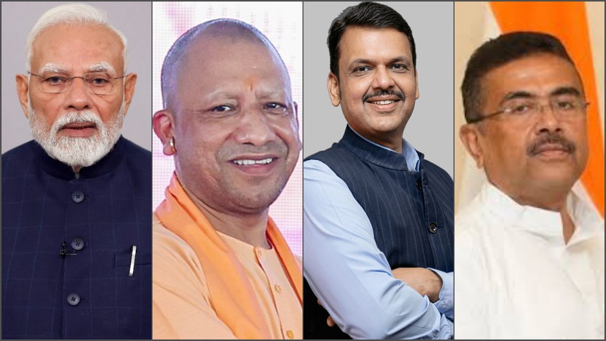A premium artistic conceptual graphic depicting a political chess strategy layout featuring prominent second-generation Indian political faces against the backdrop of the New Parliament building.