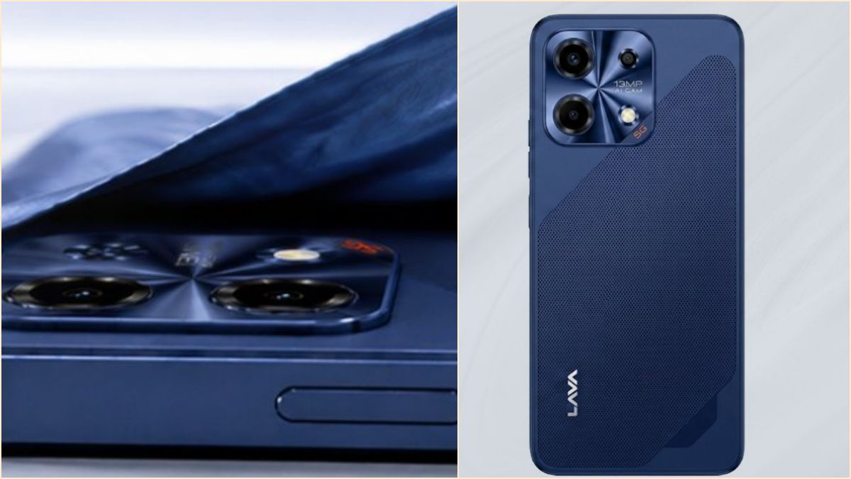 An official promotional banner of Lava Bold N2 5G showcasing its 6000mAh battery indicator, Unisoc T8200 chipset architecture, and 120Hz display layout.