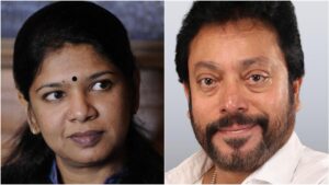 கனிமொழி திறந்து வைத்த பஸ் ஸ்டாண்ட்.. அடுத்த நாளே விசிட் அடித்த அமைச்சர் ஸ்ரீநாத்! ஸ்பாட்டில் பெண்ணிடம் பேசிய பரபரப்பு வீடியோ! பேருந்து நிற்பதில்லை எனப் புகார் கூறிய பெண்ணை அழைத்து விசாரணை! ஓடக்கரை பகுதியில் பேருந்துகள் உடனடியாக நின்று செல்ல அதிரடி உத்தரவு! Senior state minister conducting a high-level site infrastructure inspection surrounded by public transport authorities and local residents.