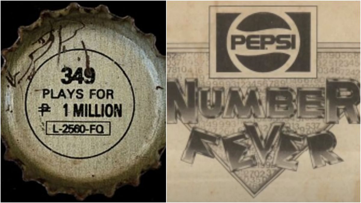 An archival historical view of angry crowds protesting outside a heavily guarded Pepsi bottling plant in Manila during the 1992 Number Fever 349 incident.