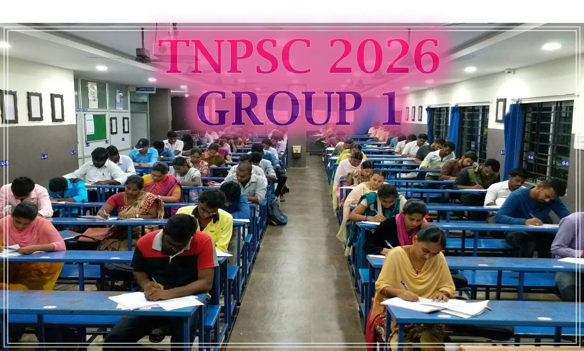 Official TNPSC Group 1 notification details on the website portal for civil service aspirants