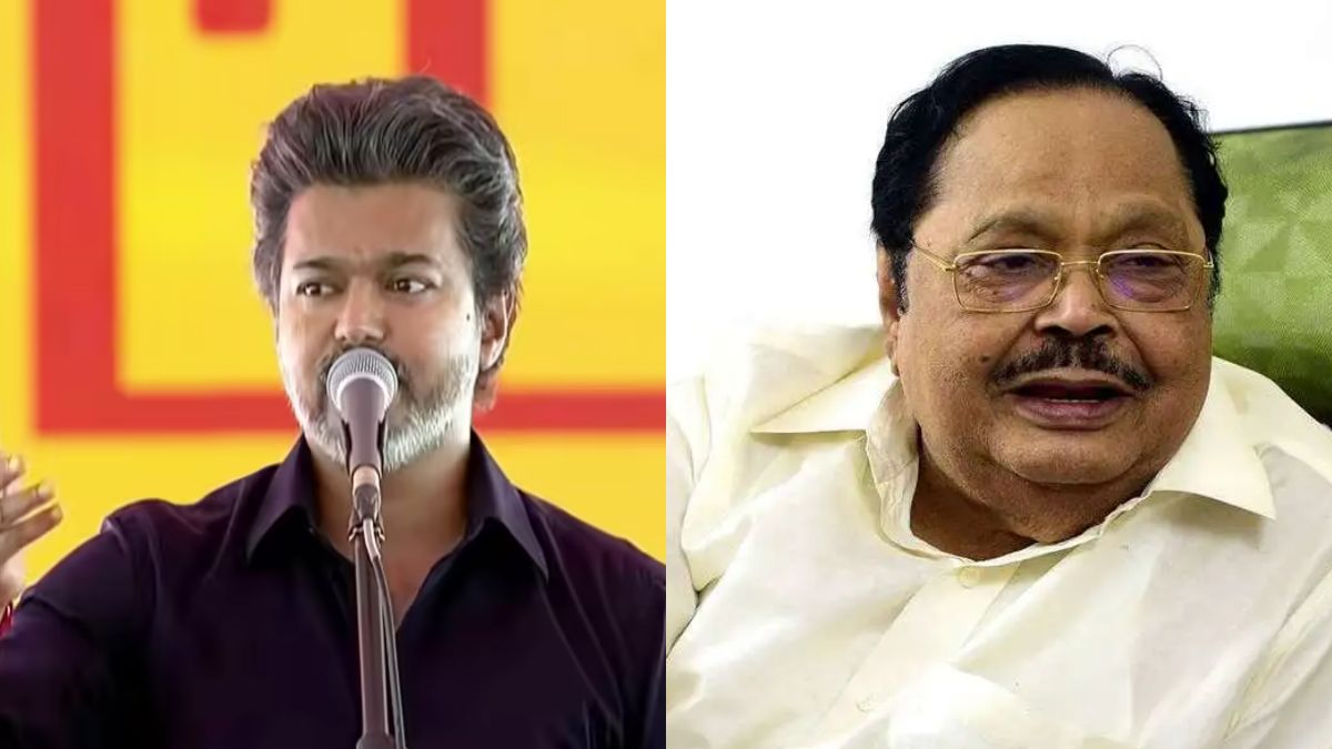 செய்தியாளர்களிடம் முதல்வர் விஜயின் குற்றச்சாட்டுகளுக்கு அதிரடியாகப் பதிலளிக்கும் திமுக மூத்த தலைவர் துரைமுருகன்.