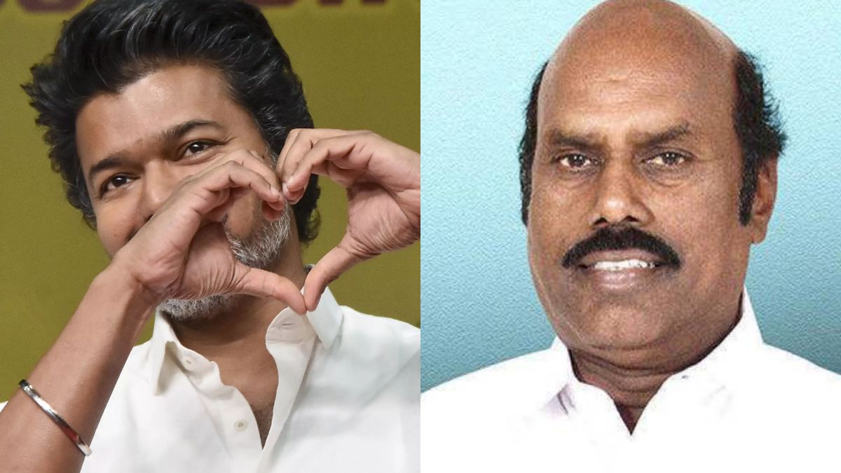 காவல்துறை விசாரணைக்கு பிறகு செய்தியாளர்களைச் சந்தித்து ஆவேசமாகப் பேசும் முன்னாள் அமைச்சர் எ.வ.வேலு.