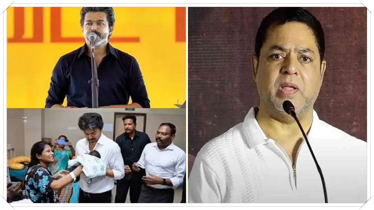 Composer James Vasanthan speaking about Vijay's governance and schemes.