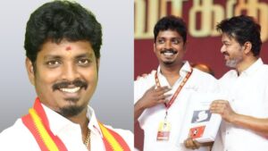 பப்களில் 21 வயசுக்கு கீழ உள்ள அனுமதிச்சா லைசென்ஸ் காலி! டாஸ்மாக் ஊழியர்களுக்கு 25% சம்பள உயர்வு - அமைச்சர் விக்னேஷ் அதிரடி! செய்தியாளர் சந்திப்பில் டாஸ்மாக் ஊழியர்களின் ஊதிய உயர்வு மற்றும் பப்களுக்கான புதிய கட்டுப்பாடுகள் குறித்து விளக்கும் அமைச்சர் விக்னேஷ்.