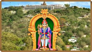 Palani Murugan temple administration cottage rooms online reservation portal launch concept.