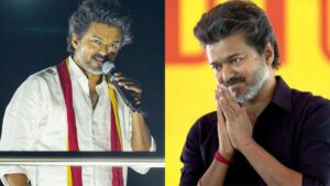 கரூரில் முதல்வர் விஜயின் புதிய அரசு வேலைவாய்ப்பு மற்றும் நினைவுத் தூண் அறிவிப்புகள் குறித்து கருத்துத் தெரிவிக்கும் பொதுமக்கள்.
