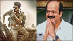 "மாணவர் போராட்டத்திற்கும் படத்திற்கும் தொடர்பில்லை! 'ஜனநாயகன்' பார்த்தால் மூளைக்கு சுறுசுறுப்பும் விறுவிறுப்பும் கூடும்!" - 'ஜனநாயகன்' திரைப்படம் குறித்து சபாநாயகர் ஜேசிடி பிரபாகர் அதிரடி பேட்டி! Speaker JCD Prabhakar addressing reporters about the movie Jananayagan.