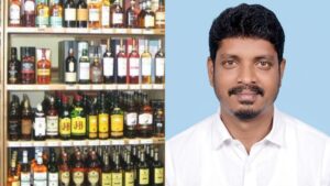 டாஸ்மாக் கடைகளில் கூடுதல் கட்டணம் வசூலிக்கும் பிரச்சனைக்கு 25% ஊதிய உயர்வு மூலம் தீர்வு கண்டுள்ளதை விளக்கும் அமைச்சர் விக்னேஷ்.