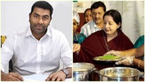 தமிழக சட்டப்பேரவையில் அம்மா உணவகம் திட்டம் குறித்து விவாதிக்கும் உறுப்பினர்கள்.