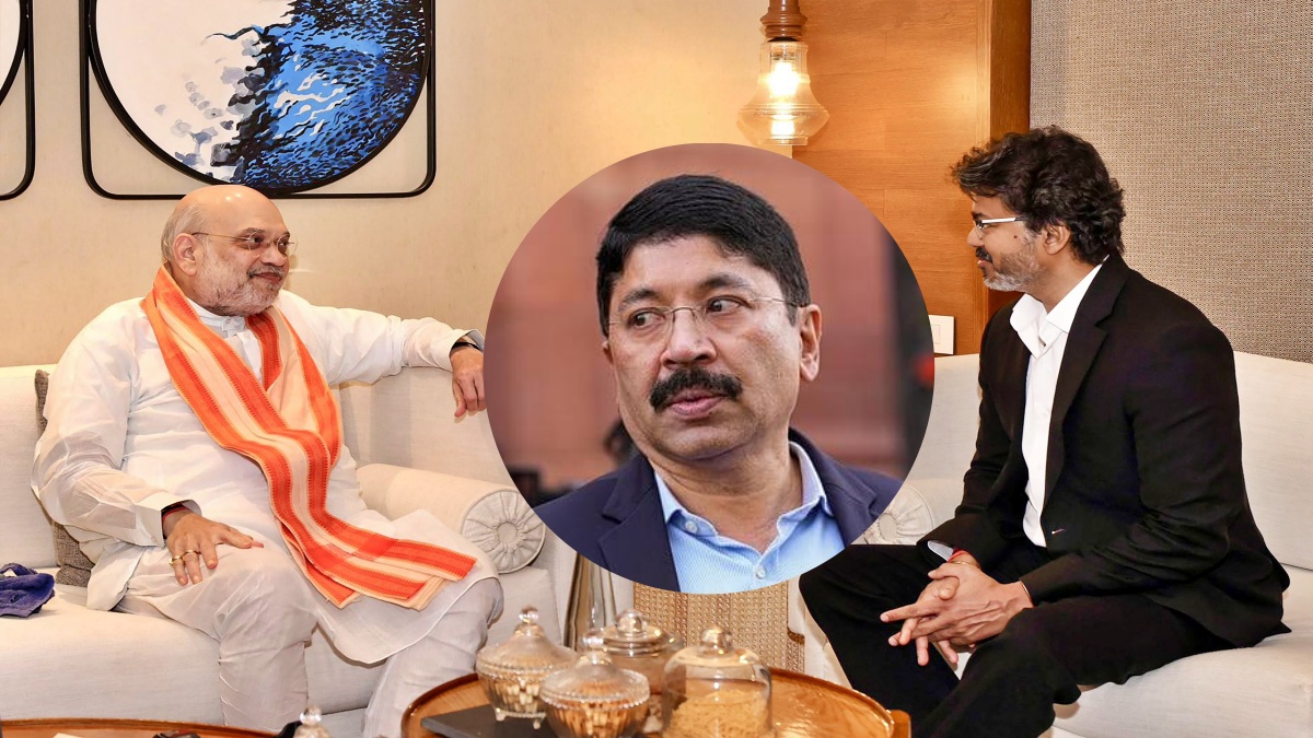 தொகுதி மறுவரையறை விவகாரத்தில் முதல்வர் விஜய்யின் நிலைப்பாடு குறித்து கேள்வி எழுப்பும் திமுக எம்பி தயாநிதி மாறன்.