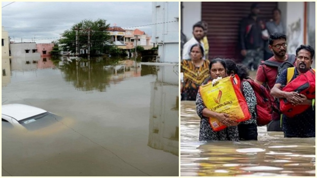 மழைநீர் வடிகால் அமைப்புகள் மற்றும் வெள்ள நிவாரணக் குழுக்களின் களப்பணி விளக்கப் படம்.