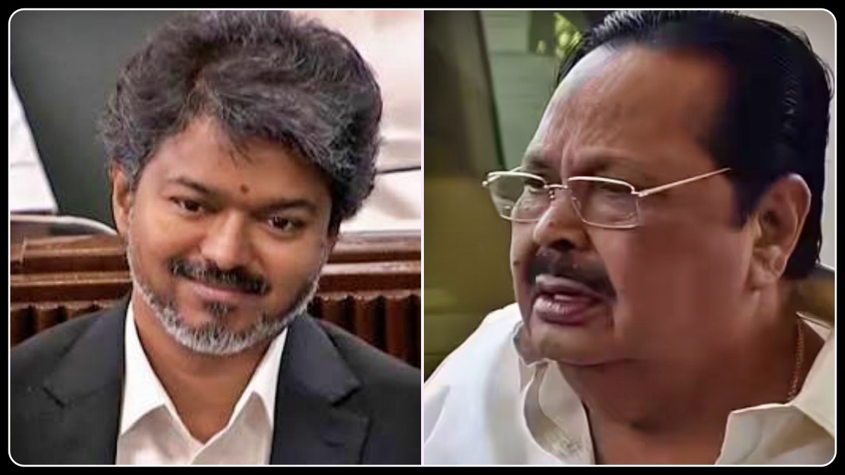 தவெக அரசை விமர்சித்து செய்தியாளர்களிடம் பேசும் திமுக பொதுச்செயலாளர் துரைமுருகன்.
