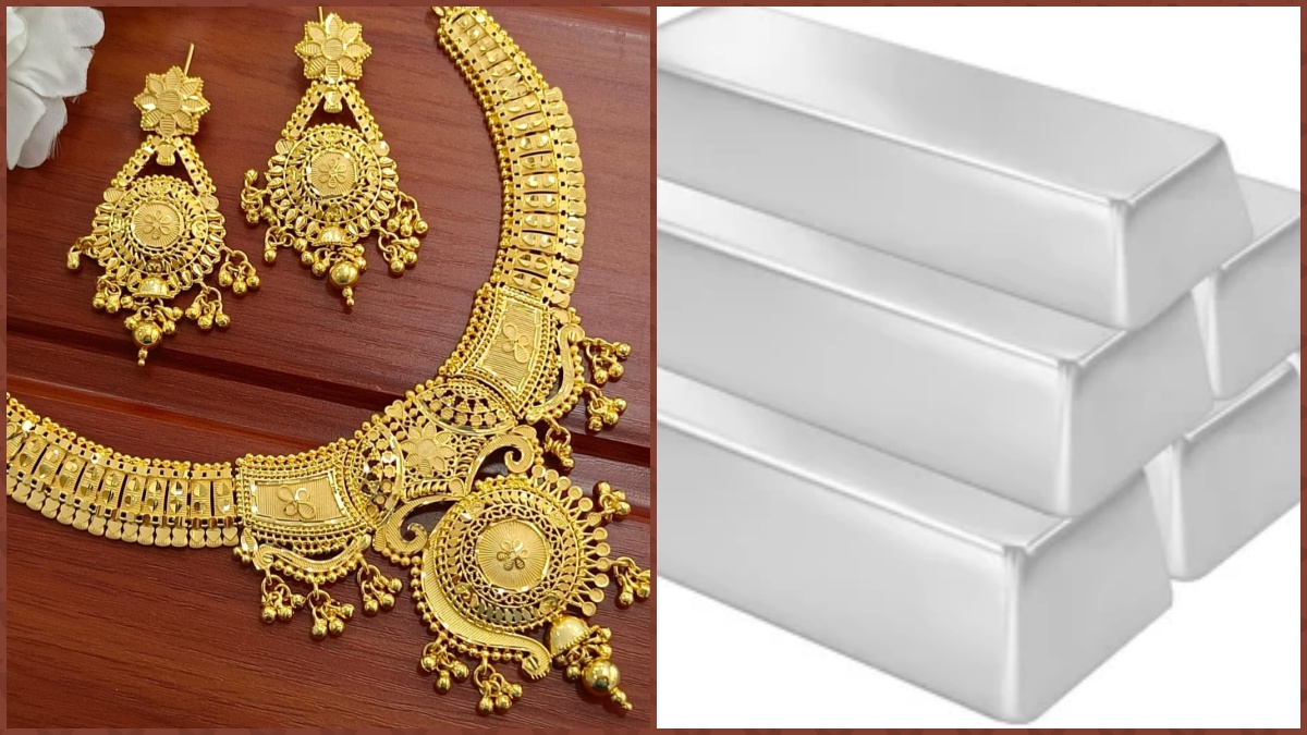Gold coins and silver bars showcasing daily bullion rates in Chennai on August 7 2026