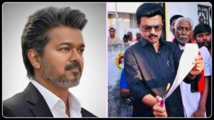 சென்னை உயர்நீதிமன்ற வளாகத்தின் வெளிப்புறத் தோற்றம் மற்றும் சட்டப்பேரவை தேர்தல் வழக்குகள் குறித்த காட்சி.