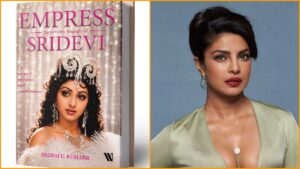 இந்தியத் திரையுலகின் மறைந்த நட்சத்திர நடிகை ஸ்ரீதேவியின் வாழ்க்கை வரலாற்றை சித்தரிக்கும் கிராபிக்ஸ் அட்டைப்படம்