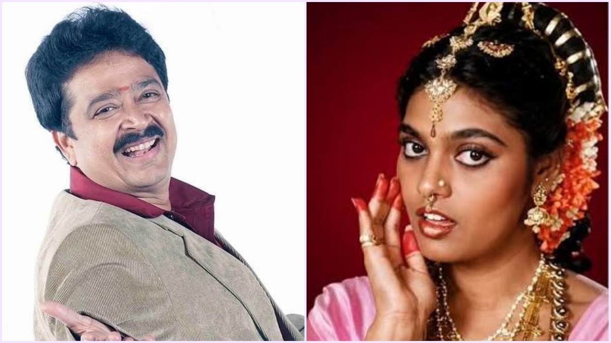 நடிகர் எஸ்.வி.சேகர் மற்றும் மறைந்த நடிகை சில்க் ஸ்மிதா தொடர்பான செய்திக் படம்.