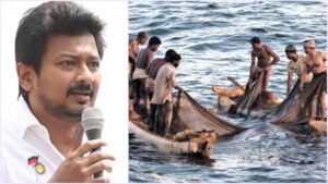 மீனவர் விவகாரத்தில் அரசுக்கு எதிரான அறிக்கை: அறிவாலயத்தை நோக்கி உதயநிதி ஸ்டாலின் தொடுத்த கணைகள்! மீனவர் பிரச்சனை தொடர்பாக வெளிவந்துள்ள அரசியல் அறிக்கை குறித்த செய்திக் படம்.