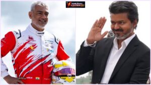 Visual representation of the racing event at Silverstone Circuit involving Ajith Kumar.