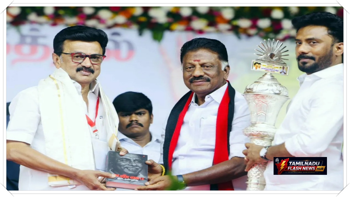 Former MP P. Raveendranatha, son of O. Panneerselvam.