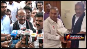 9-ம் தேதி ‘த.வெ.க’ கூட்டணி கூட்டம்! ம.தி.மு.க பங்கேற்குமா? வைகோ அளித்த அதிரடி விளக்கம்! த.வெ.க கூட்டணி கூட்டம் மற்றும் சட்டப்பேரவை நேரலை குறித்து செய்தியாளர்களிடம் பேசும் ம.தி.மு.க பொதுச்செயலாளர் வைகோ.