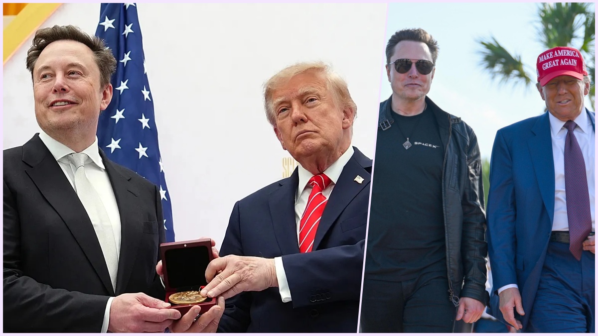 A news image showing the financial contribution made by Elon Musk to the Republican Party for the US midterm elections.